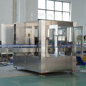 10KW Automatic Bottle Labeling Machine Hot Glue Labeler 200mm Height