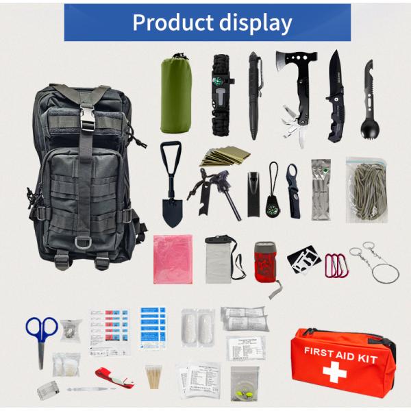 Flood Fire Emergency Disaster Kit Outdoor Earthquake First Aid Class I