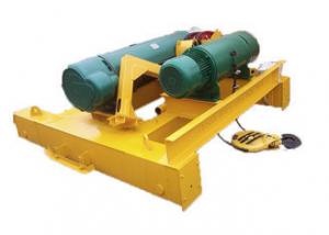 Quality 0.25-500t Electric Wire Rope Hoist Trolley For Double Beam Heavy Duty Crane for sale
