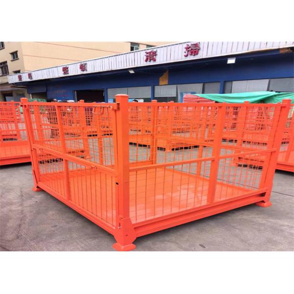 Buy Metal Customized Fabric Roll Foldable Stackable Warehouse Racks at wholesale prices