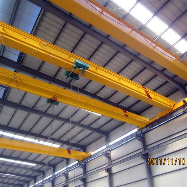 20T A3 Single Beam Crane LDA Type Motor Driven With Electric Hoist