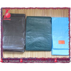 Quality Solid poly tarps,marine canvas waterproof,pp pe woven landscape fabric for sale