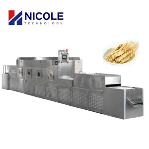 Microwave Commercial Sterilization Machine Energy Saving For Medicinal Materials