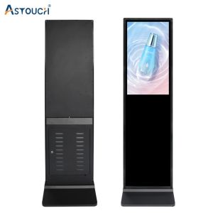 43 Inch Floor Stand LCD Digital Signage Displays For Indoor Use