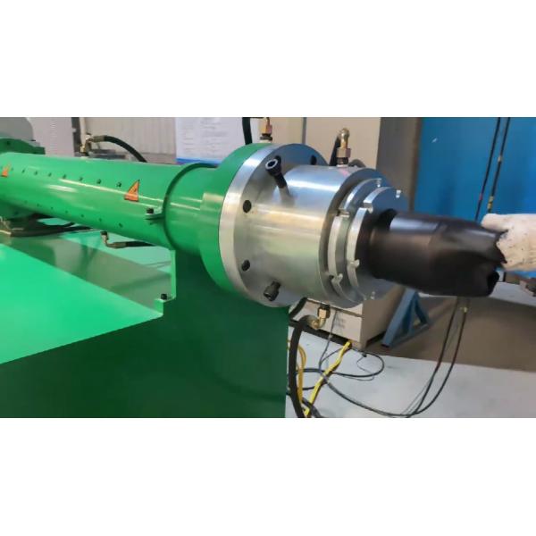 22Kw Hot Feed Rubber Extruder Uses 120mm High Strength Wear Resistant Screw