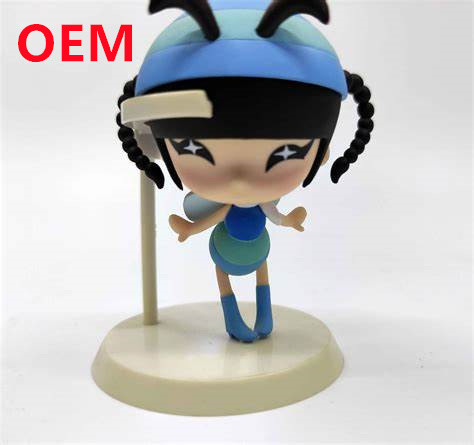 Buy Customized 3d Pvc Toys With Abs Base OEM Plastic Collection Anime Characters Make 10 Cm High Cute Girl Figure at wholesale prices