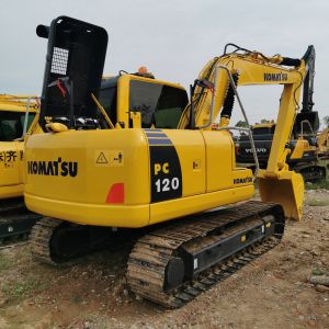 Strong Durability PC120-8 Komatsu Digger 12 Ton Used Excavator Machine
