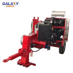 China Max Intermittent Pull 90KN Hydraulic Pulling Machine With 8 Groove Number on sale