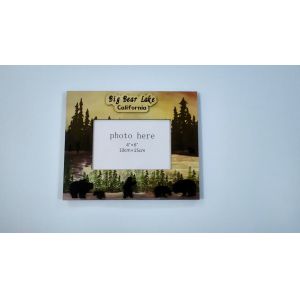 USA San Francisco Tourist Photo Frames Souvenir Gift Wooden Sky Blue Frames