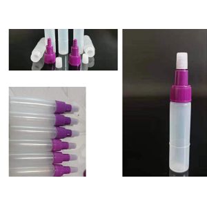 PET Cylindrical Plastic Reagent Bottle 5ml Mini Plastic Spray Bottle