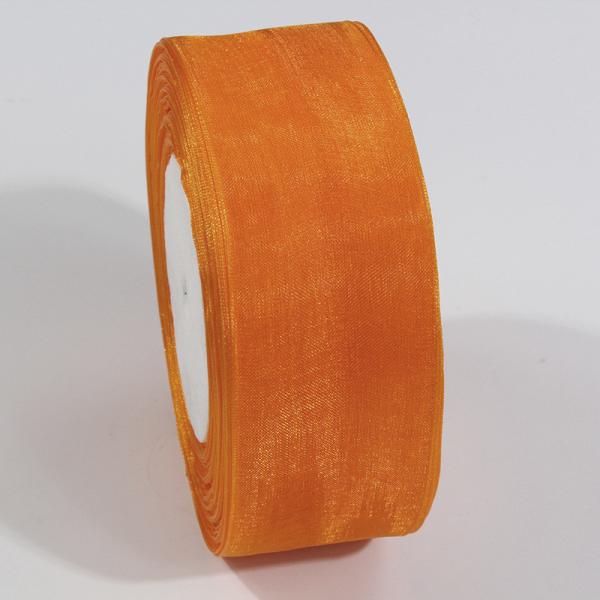 2.5cm Polyester Organza Ribbon for DIY bows or Wedding Decoration or Cake Wrapping