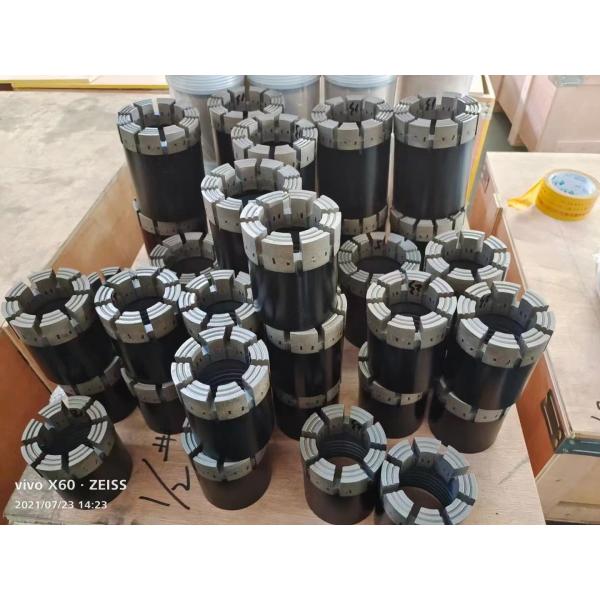 Buy BQ NQ HQ PQ Diamond Core Bits Threaded Connection For Drilling And Mining at wholesale prices