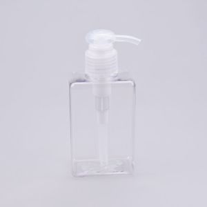 150ml Screw Closure Cuboid Lotion Airless Cosmetic Pump Bottle