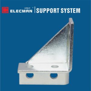 Hot Dipped Galvanised Steel Strut Wing Fittings Double Corner Bracket Support 8