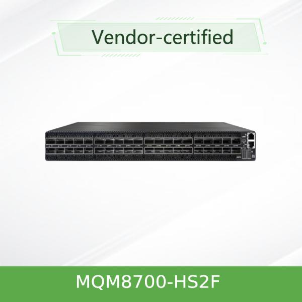 MQM8700-HS2F(920-9B110-00FH-0MD) Quantum Mellanox network Hdr Switch 40 Ports