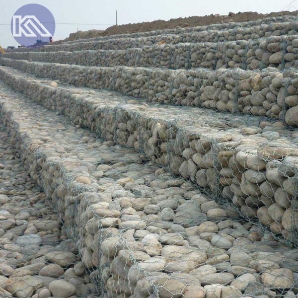 2x1x1m Hydraulic Engineering Gabion Box Retaining Wall Rockfall Barrier Heavy Duty Rustproof