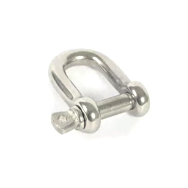 Stainless Steel 316 D Shackle Bow Shackle for Bracelet Customizable and Durable