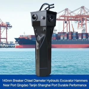 China 140mm Breaker Chisel Diameter Hydraulic Excavator Hammers Near Port Qingdao Tianjin Shanghai Port Durable Performance on sale