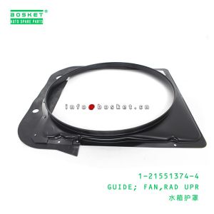 China 1-21551374-4 Radiator Upper Fan Guide 1215513744 for ISUZU FSR 6HH1 on sale