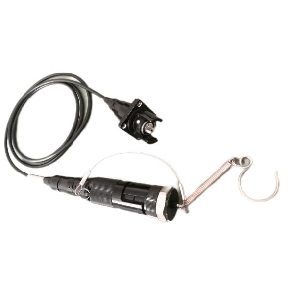 2 Core 5.0mm Armored Tactical Patch Cord Military Jumper with Metallic Connector