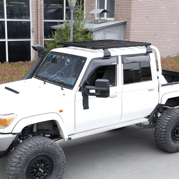Easy Installation Black Powder Coating Roof Rack for TOYOTA LC 79 Direct Customization
