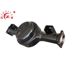Passenger Tricycle Rear Axle Housing Kit Steel Material Black Anti Rust Coated