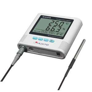 S500 Alarm Temperature Humidity Data Logger Mac Compatible With Large LCD
