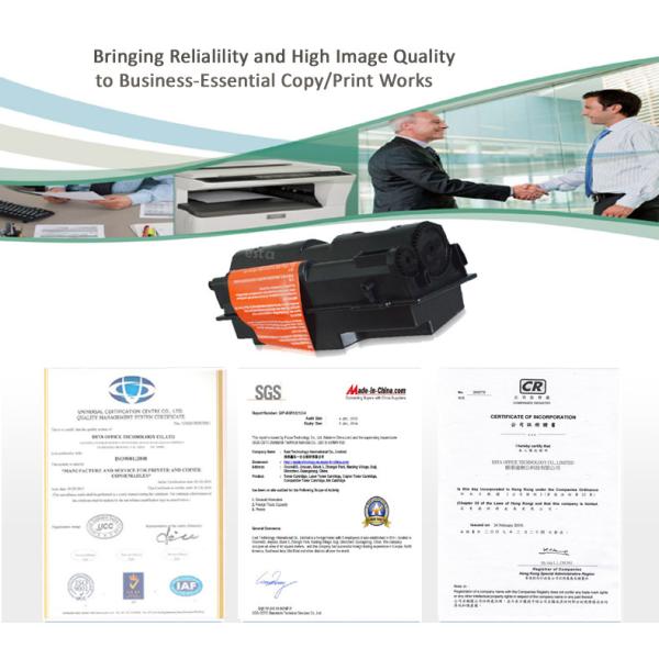 Original Black FS 1030 Kyocera Ecosys Toner For Ecosys 2530 / 2030 Printers