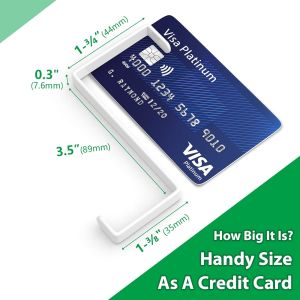 Upgraded Widen Hanger Hook Fits 1-3/4-'' & 1-3/8-''Door Widths, Z-Shaped Wreath