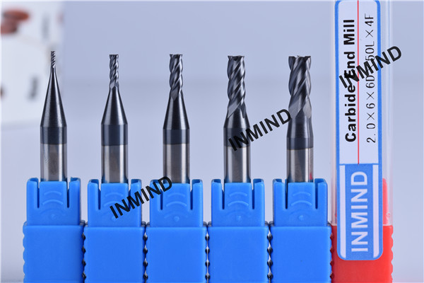 1.0 Cutting Diameter , 6mm Shank , 1mm to 4mm Strong Shank , AlTiN Coating Square End Mill , 4 Flute , Milling Cutters