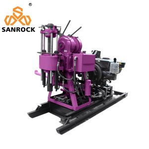 China Portable Core Drilling Rig Exploration 200m Depth  Hydraulic Core Drilling Rig Machine on sale