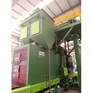 Workpiece Roller Steel Conveyor Shot Blasting Machine 1500*1500mm