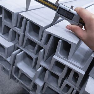 316 321 904 Stainless Steel U Channel Profile Angel Bar 0.8mm Slit Edge