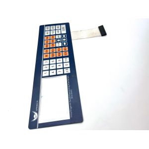 Key Pad Instrument Membrane Switch Prototype With 1.25MM Pitch Female Connector