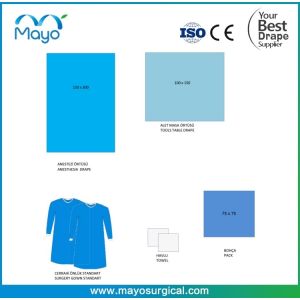 Quality General Surgery Use Disposable Surgical Biopsy Drape Set for sale