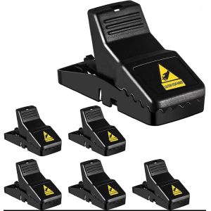 Strong Spring Catcher Plastic Mouse Mice Rat Snap Trap