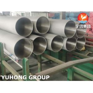 Quality Condenser Large Diameter Steel Pipe / Seamless Tubes And Pipes EN10216-5 Material TP310S ,904L for sale