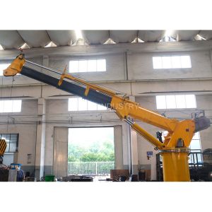 8T15M Telescopic Boom Crane Electric Hydraulic Marine