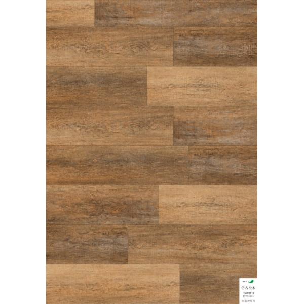 Wood Look PVC 0.7mm Wear Layer Loose Lay LVT Flooring