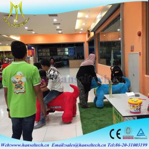 Hansel coin operated horse ride and moving animals battery operated plush