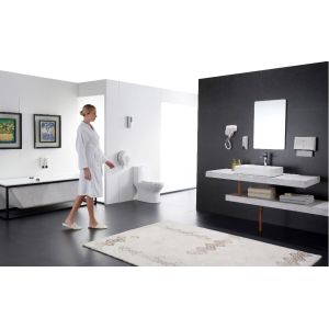 Hotel Wall Mounted Plastic ABS Manual Liquid Soap Dispenser