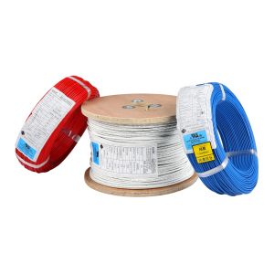 UL3122 200C Silicone Rubber Insulation Wire Tinned Copper 22AWG