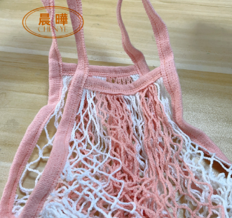 Foldable Cotton Shopping Bags Knitting Machine for Eco Friendly Grocery Mesh Bags
