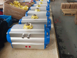 double acting atuador rotativo pneumático piston pneumatic actuator
