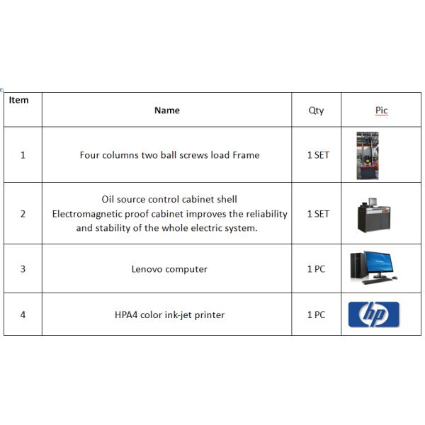 UTM -600D Electro - Hydraulic Universal Testing System 600kN Computer Controlled