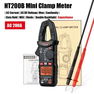 2000 Counts Auto Range 200A 2000uF Digital Clamp Meters
