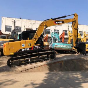 2020 ISUZU Engine Sany 155C 15 Ton Excavator for Earth-moving Machinery in