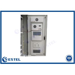 19 Inch 40U Outdoor Waterproof Electrical Cabinet Galvanized Steel 1 Compartment