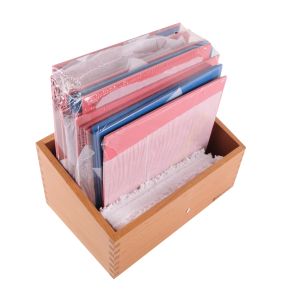 Quality Sandpaper Letters, Capital Case Cursive, with Box for sale