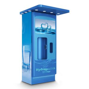 Commercial Glacier Drinking Water Vending Machine With 19inches Screen
